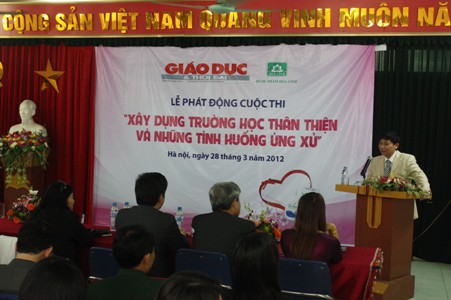 Phát động Cuộc thi viết về “Xây dựng trường học thân thiện và những tình huống ứng xử”
